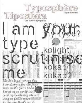 Couverture du produit · Typosphère: Typos actuelles