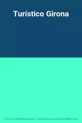 Couverture du produit · Turístico Girona
