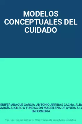 Couverture du produit · MODELOS CONCEPTUALES DEL CUIDADO