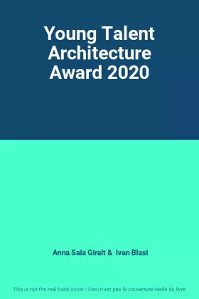 Couverture du produit · Young Talent Architecture Award 2020