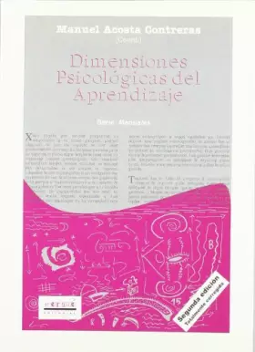 Couverture du produit · Dimensiones psicologicas del aprendizaje