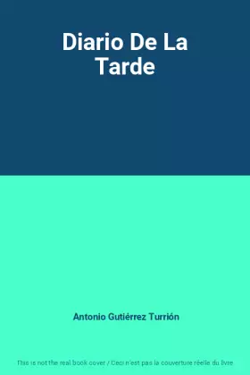 Couverture du produit · Diario De La Tarde