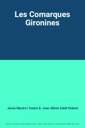 Couverture du produit · Les Comarques Gironines
