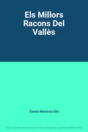 Couverture du produit · Els Millors Racons Del Vallès