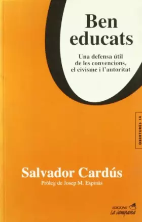 Couverture du produit · Bén educats