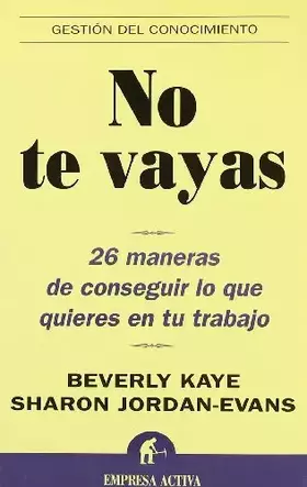 Couverture du produit · No te vayas (Gestión del conocimiento)