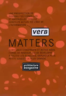 Couverture du produit · Verb Matters