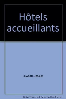 Couverture du produit · Hôtels accueillants