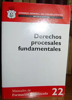 Couverture du produit · Derechos procesales fundamentales