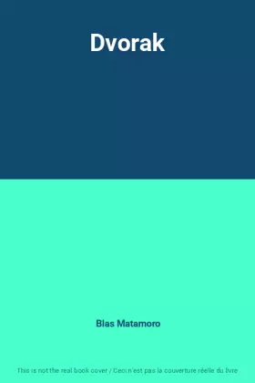 Couverture du produit · Dvorak