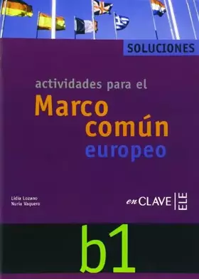 Couverture du produit · Marco Comun europeo B1.: Soluciones