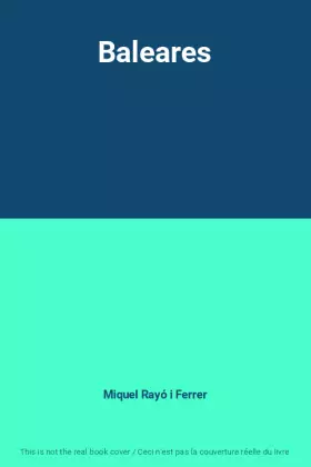 Couverture du produit · Baleares
