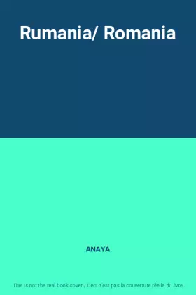 Couverture du produit · Rumania/ Romania