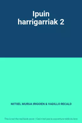 Couverture du produit · Ipuin harrigarriak 2