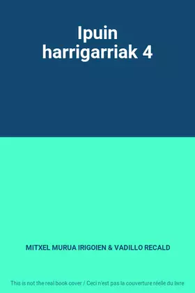 Couverture du produit · Ipuin harrigarriak 4