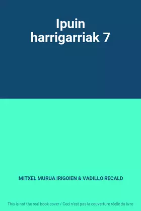 Couverture du produit · Ipuin harrigarriak 7
