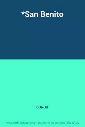 Couverture du produit · *San Benito