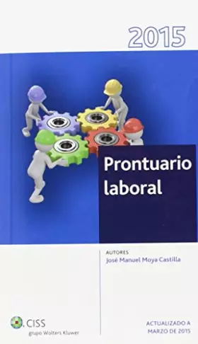 Couverture du produit · Prontuario laboral 2015