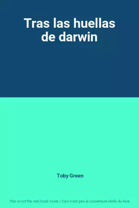 Couverture du produit · Tras las huellas de darwin