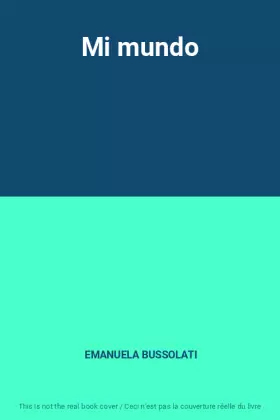 Couverture du produit · Mi mundo