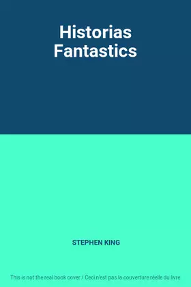Couverture du produit · Historias Fantastics
