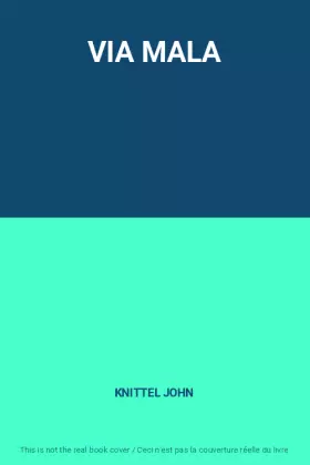 Couverture du produit · VIA MALA