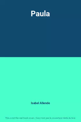 Couverture du produit · Paula