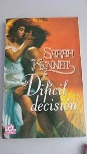 Couverture du produit · Dificil decision