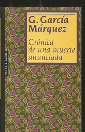 Couverture du produit · Cronica de una muerte anunciada