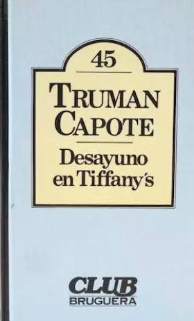 Couverture du produit · Desayuno en Tiffany's