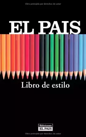 Couverture du produit · Libro de estilo El Pais