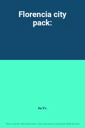 Couverture du produit · Florencia city pack: