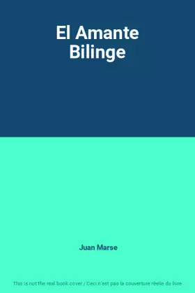 Couverture du produit · El Amante Bilinge