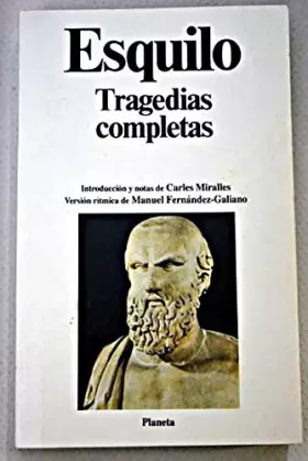 Couverture du produit · Tragedias completas