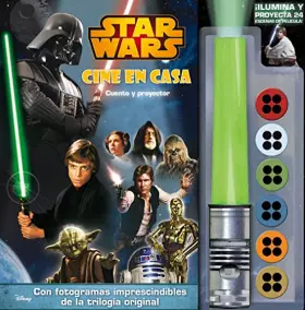 Couverture du produit · Star Wars. Cine en casa. Sable láser: Cuento y proyector