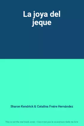 Couverture du produit · La joya del jeque