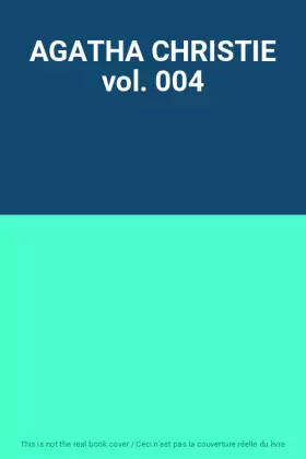 Couverture du produit · AGATHA CHRISTIE vol. 004
