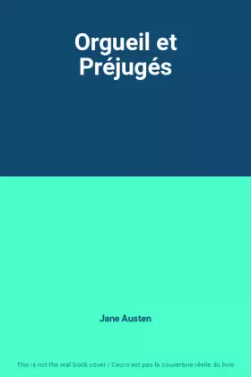 Couverture du produit · Orgueil et Préjugés
