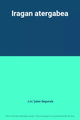 Couverture du produit · Iragan atergabea
