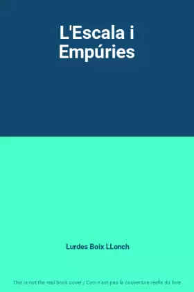 Couverture du produit · L'Escala i Empúries