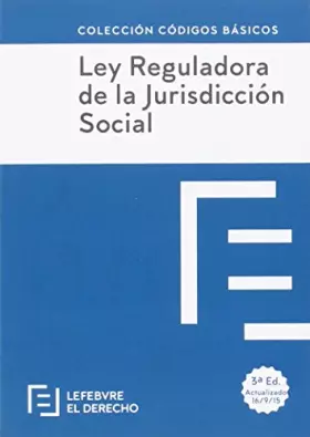 Couverture du produit · Ley Reguladora de la Jurisdicción Social (Códigos Básicos)