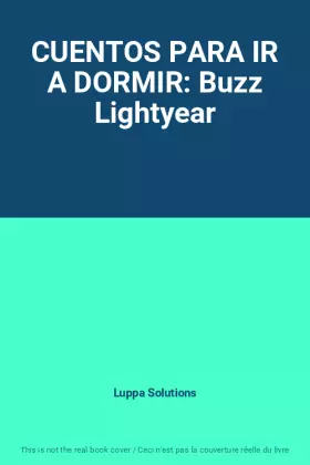 Couverture du produit · CUENTOS PARA IR A DORMIR: Buzz Lightyear