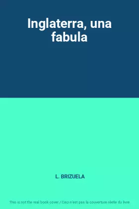 Couverture du produit · Inglaterra, una fabula