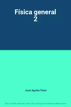 Couverture du produit · Física general 2
