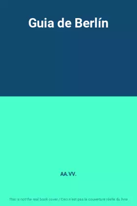 Couverture du produit · Guia de Berlín