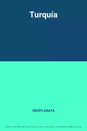 Couverture du produit · Turquía
