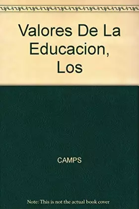 Couverture du produit · Los valores de la educacion