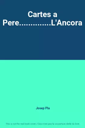 Couverture du produit · Cartes a Pere..............L'Ancora