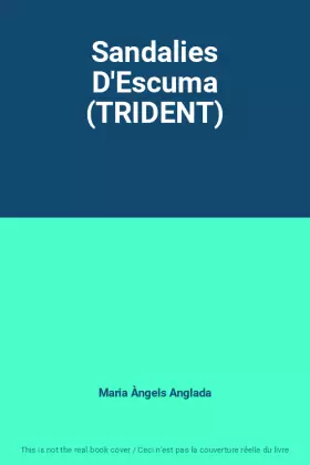 Couverture du produit · Sandalies D'Escuma (TRIDENT)