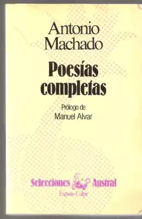 Couverture du produit · Poesias Completas